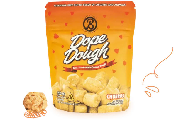 Baked Bags Churros Dope Dough