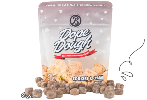 Baked Bags Cookies & Cream Dope Dough